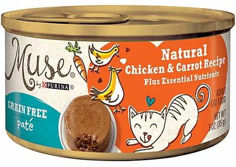 Muse by Purina can of cat food.